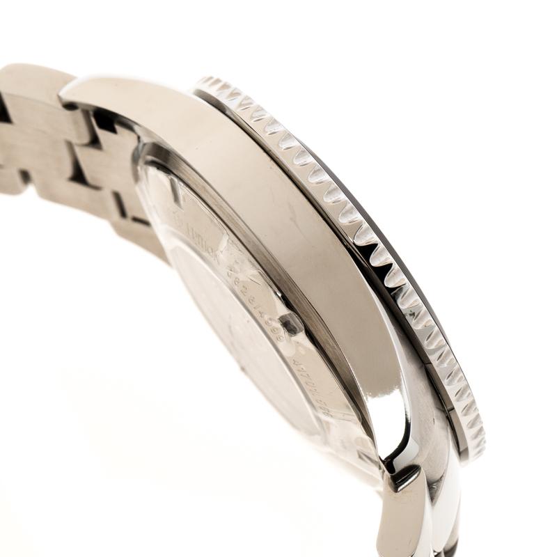Black Stainless Steel Nauticus Austro Limited Edition Men's Wristwatch 45 mm In New Condition In Dubai, Al Qouz 2