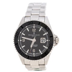 Black Stainless Steel Nauticus Austro Limited Edition Men's Wristwatch 45 mm