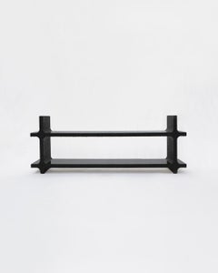 Black Stal Bench, MDF and 3D Printed Petg, Furniture by Arthur Bitsch