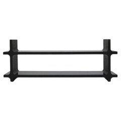 Black Stal Bench, MDF and 3D Printed Petg, Furniture by Arthur Bitsch