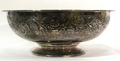 Black, Starr & Frost, American Art Nouveau Sterling Silver Bowl, ca. 1900
