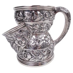 Used Black, Starr & Frost American Repousse Sterling Silver Shaving Mug