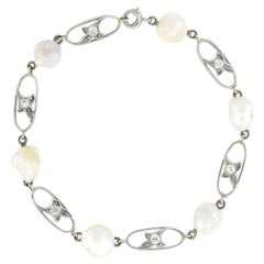 Platinum Link Bracelets