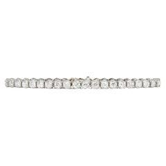 Black Starr & Frost hexagonal diamond line bracelet