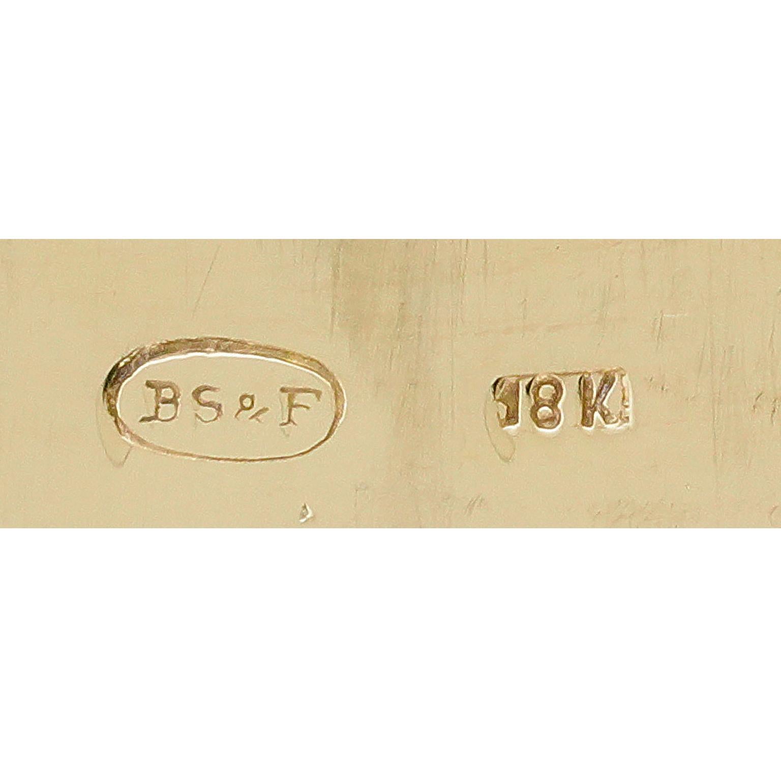 Black Starr & Frost Collar de Oro de los Sesenta en venta 1