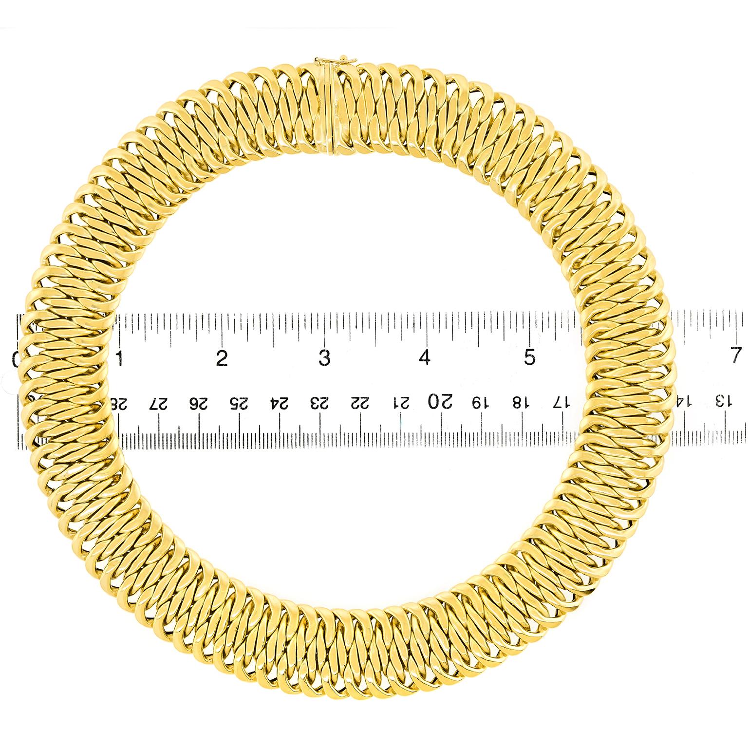 Black Starr & Frost Collar de Oro de los Sesenta en venta 2