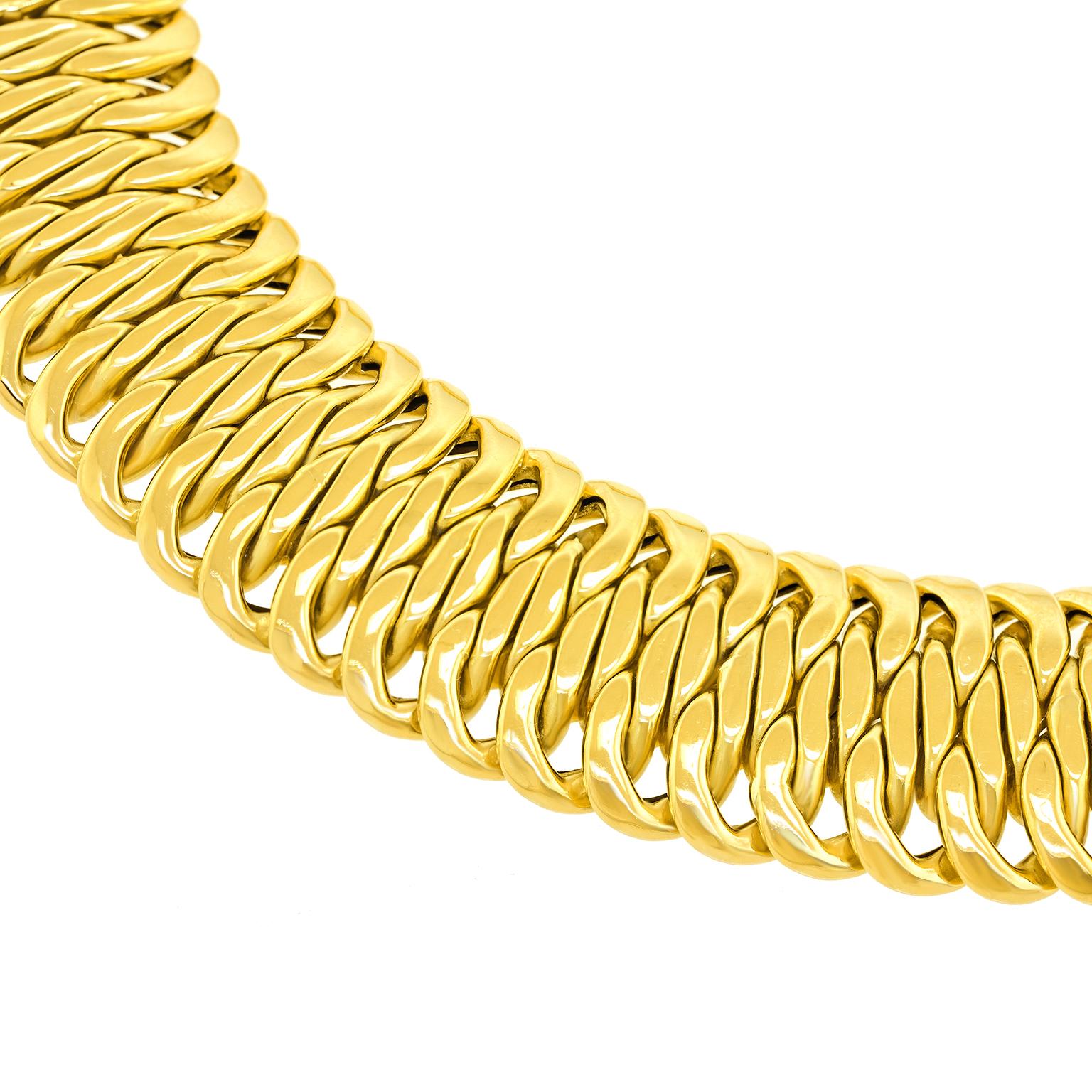 Black Starr & Frost Collar de Oro de los Sesenta en venta 3