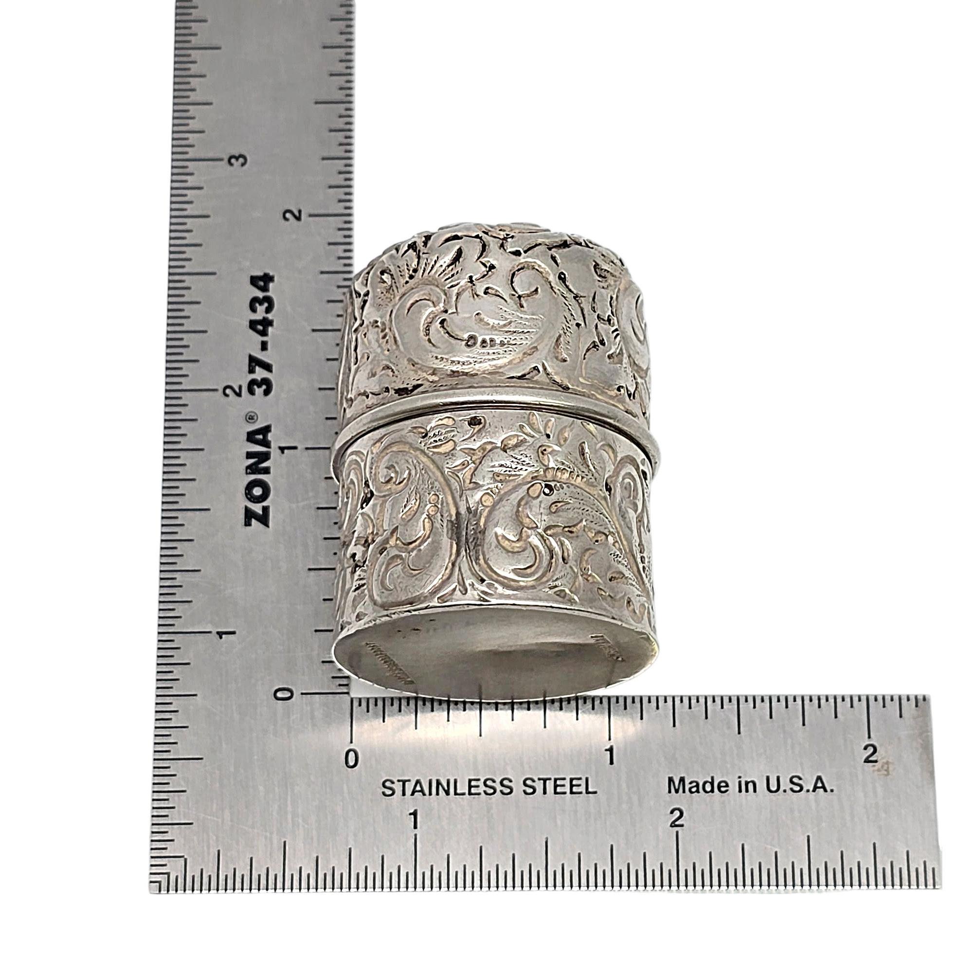 Black Starr & Frost, A Silver Silver porte-fil/étui #21307 en vente 6