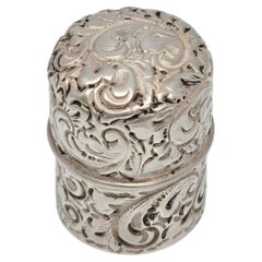Portahilos/estuche de plata de ley Black Starr & Frost nº 21307