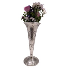 Black, Starr & Frost Sterling Silver Trumpet Vase