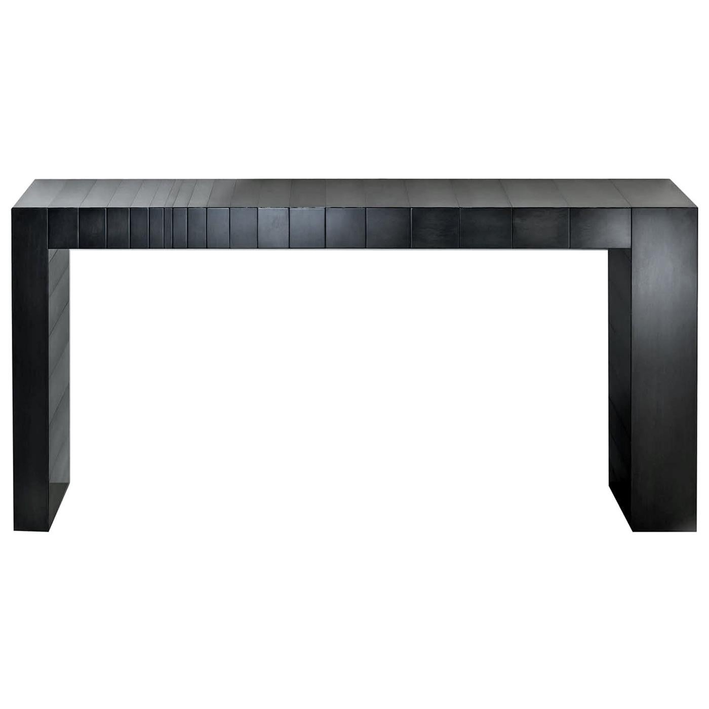 Black Stars ST 21 Console Table by Bartoli Design For Sale