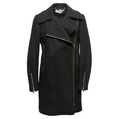 Coates in lana nera Stella McCartney taglia IT 40