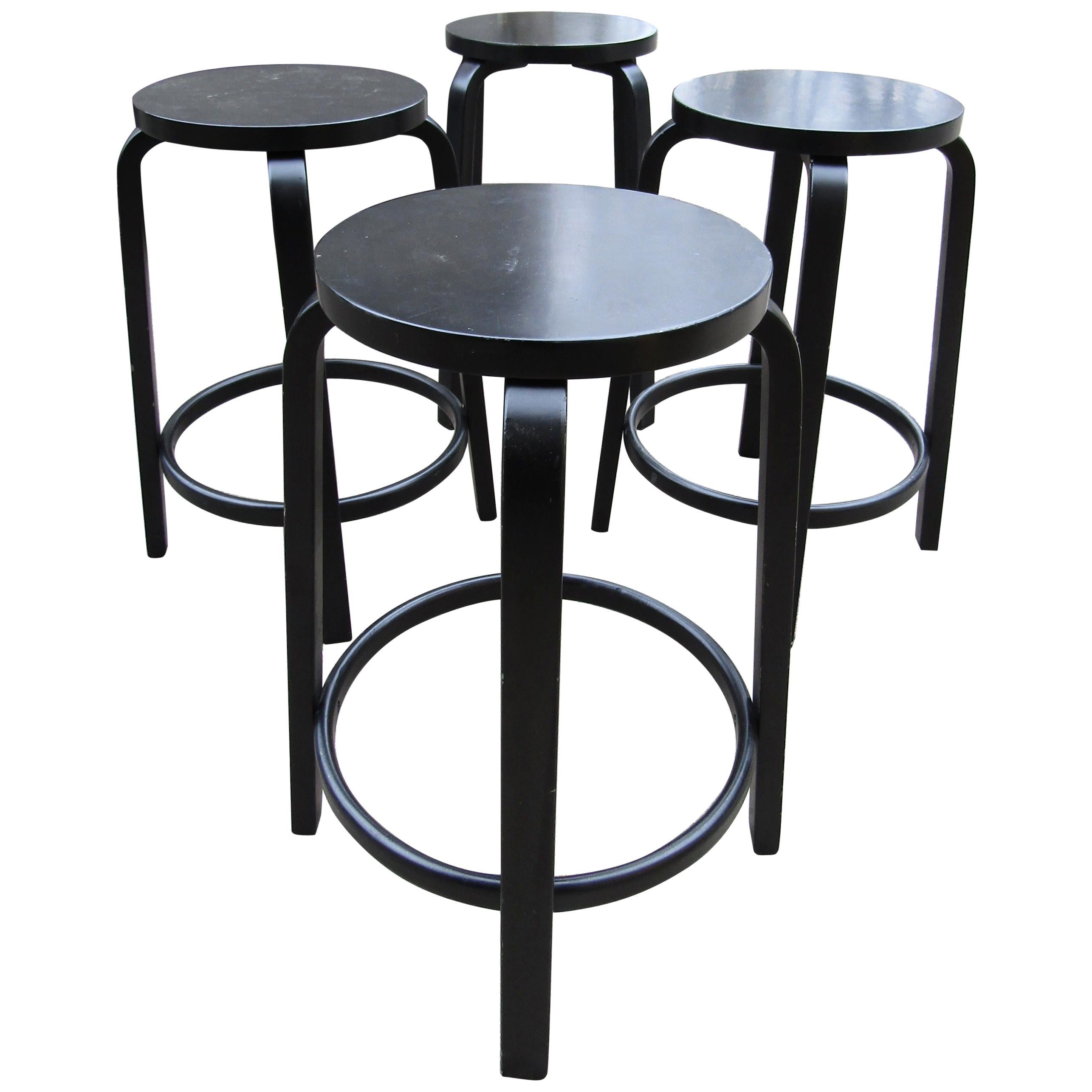 Limited Edition Alvar Aalto Standard Stool 60 in Rosemary by Artek ...