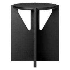 Black Stool by Kristina Dam Studio