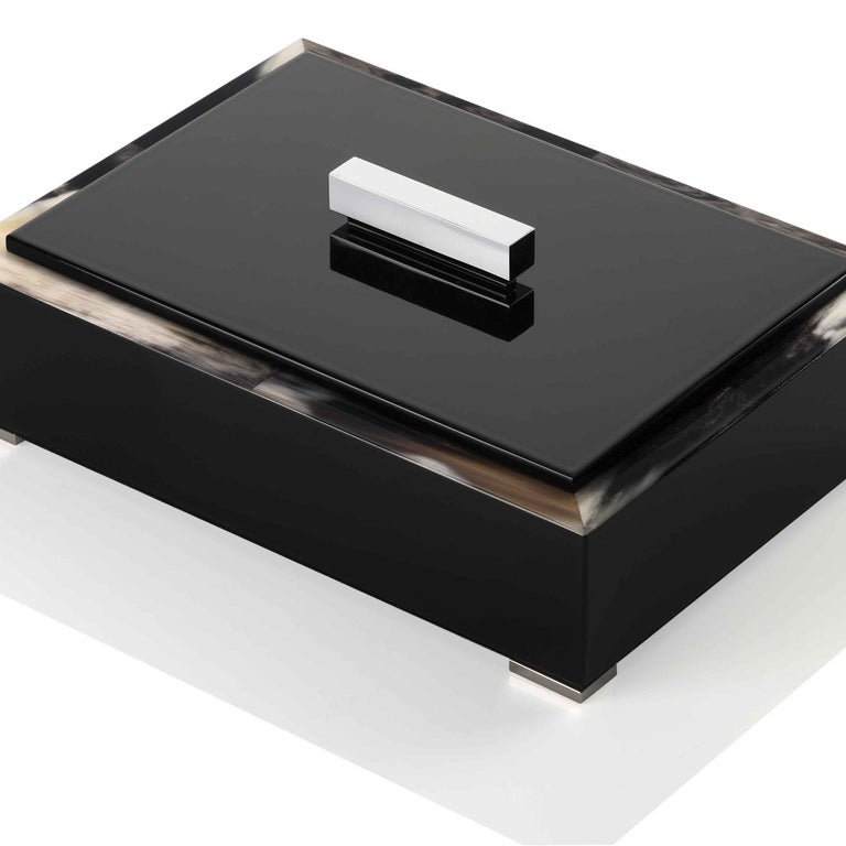 Black Storage Box For Sale at 1stdibs