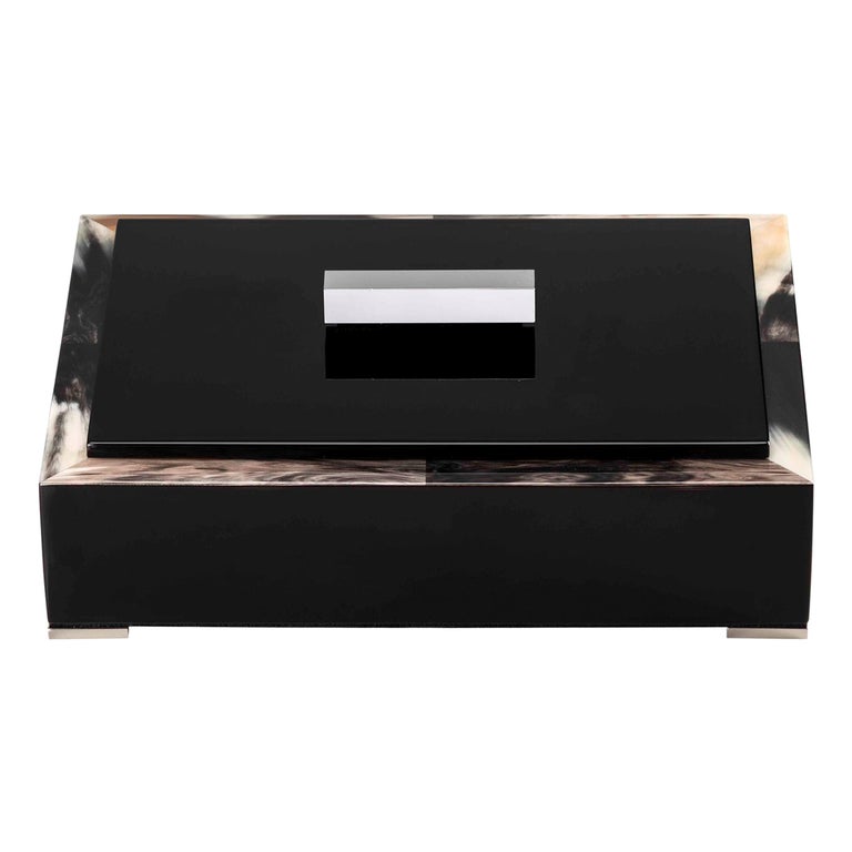 Black Storage Box For Sale at 1stdibs