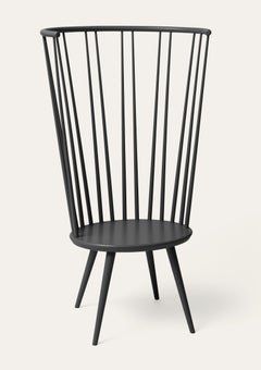 Schwarzer Storängen Stuhl aus Birke von Storängen Design