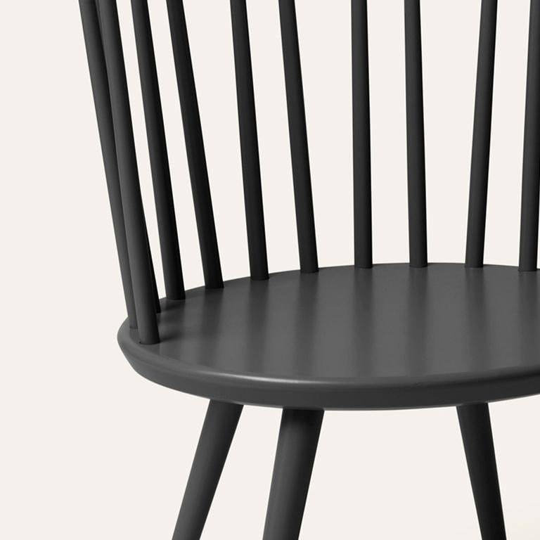 Post-Modern Black Storängen Birch Chair by Storängen Design For Sale