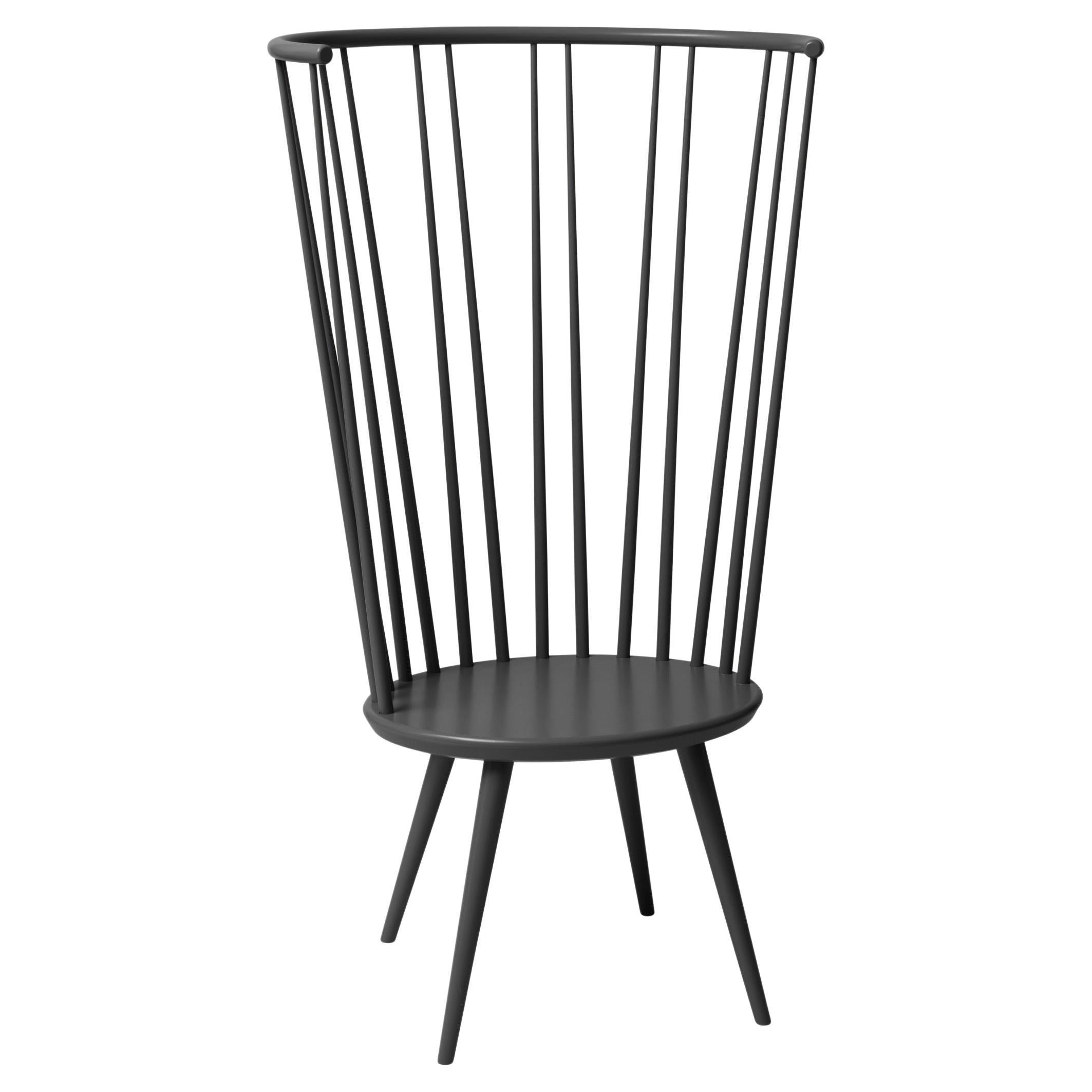 Black Storängen Birch Chair by Storängen Design For Sale