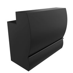 Black Straight Lace Bar by Mowee