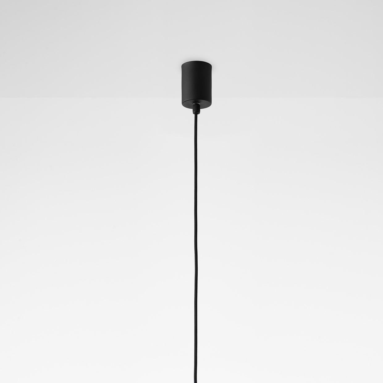 Czech Black Stratos Big Capsule Pendant Light by Dechem Studio For Sale