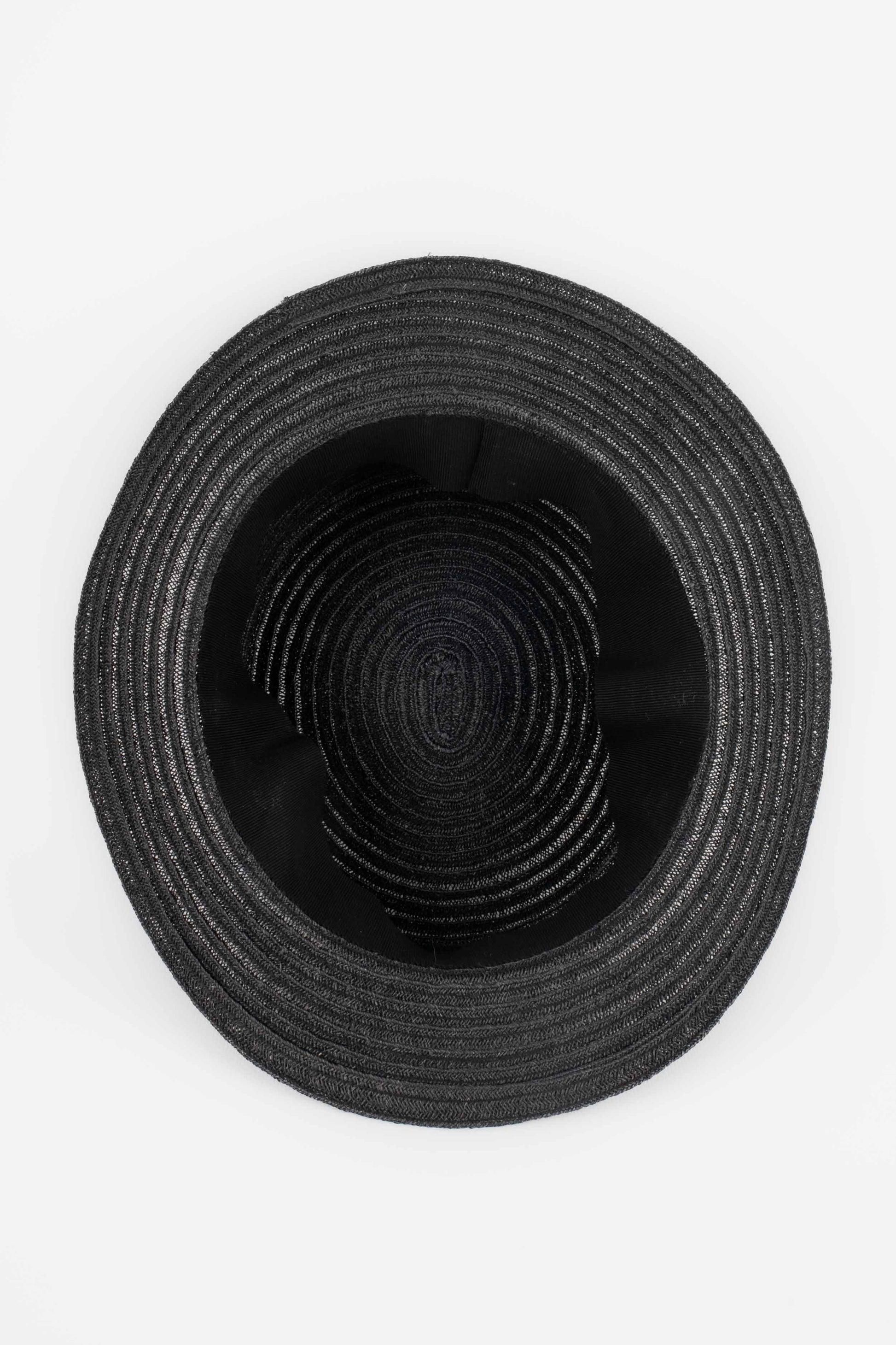 Donna Cappello di paglia nero in vendita