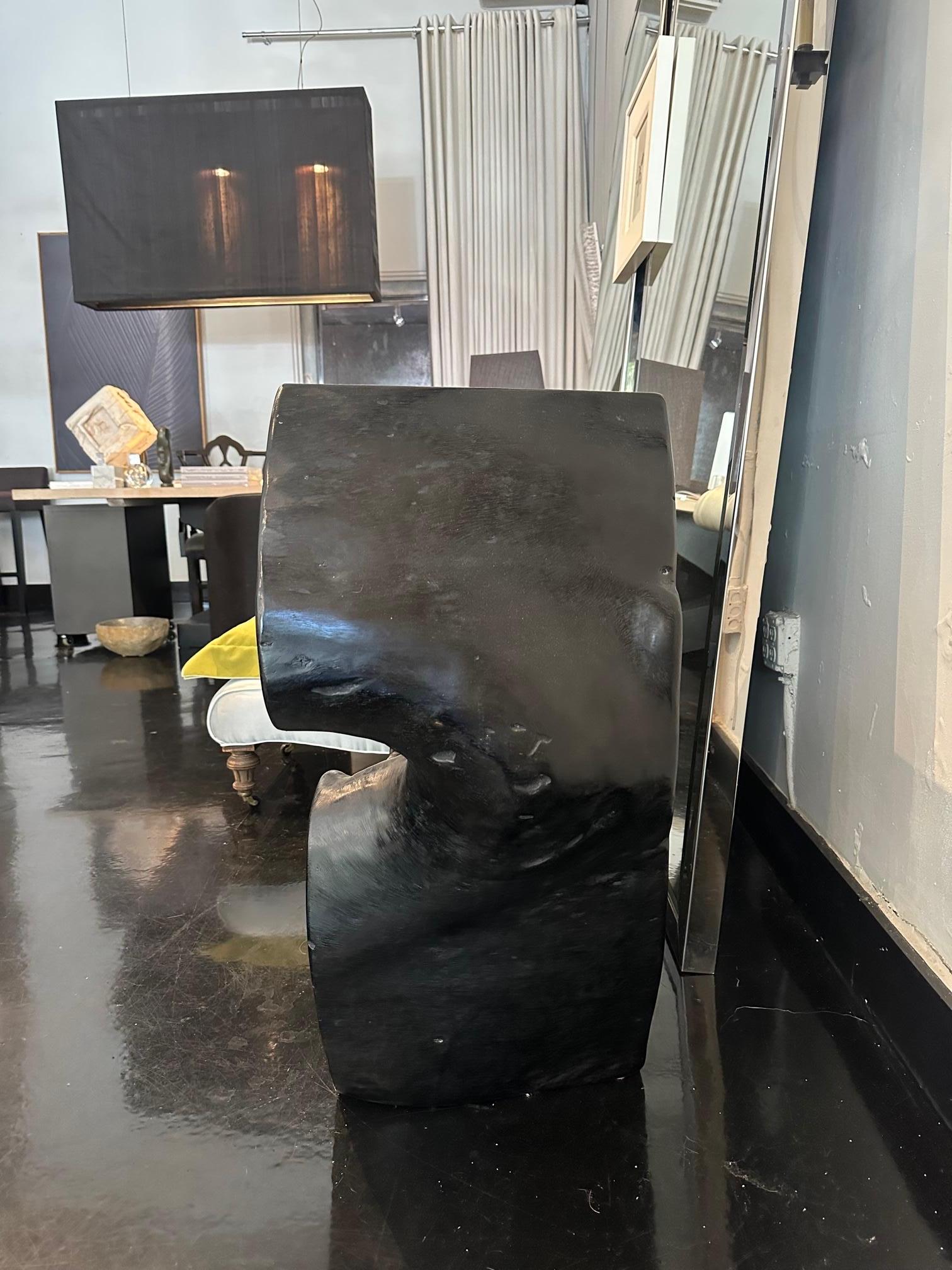 Black Suar Console In Excellent Condition For Sale In New York, NY