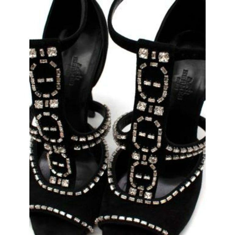 0ASIS SANDAL IN BLUSH PINK SUEDE WITH CRYSTALS
