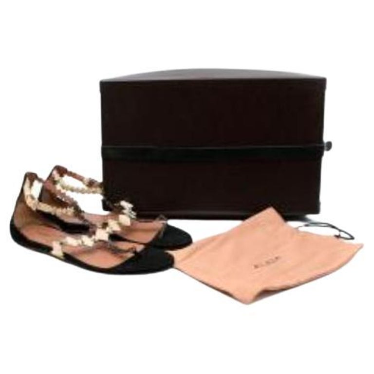 Sandales Casadei En Daim Cristal - Taille US 7.5 Femme, Neuves Avec Boîte