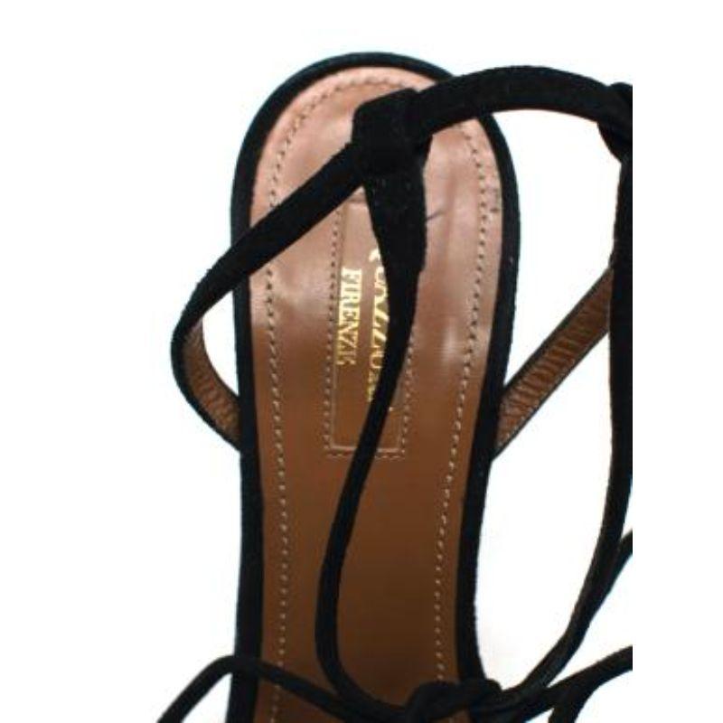 Women's Black suede Wild Thing heeled sandals For Sale