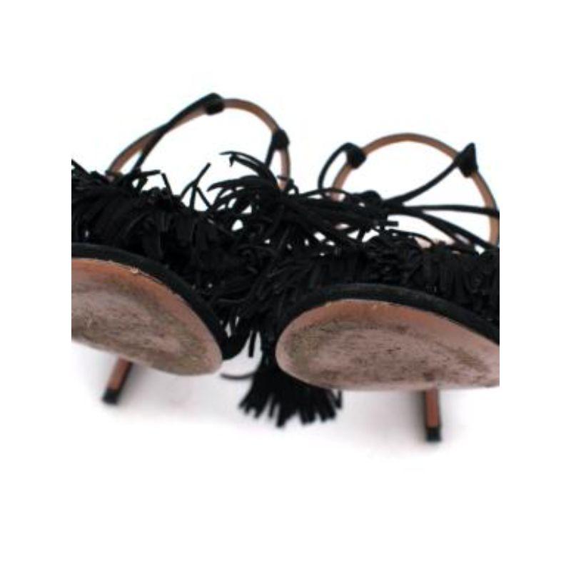 Black suede Wild Thing heeled sandals For Sale 3