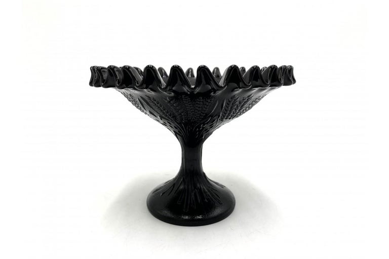 Black Sugar Bowl, Ząbkowice, Poland, 1970s For Sale at 1stDibs