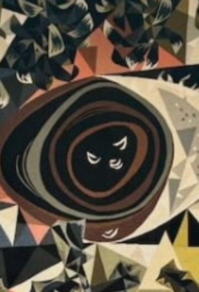 Hand-Woven Black Sun Tapestry by Julien Van Vlasselaer For Sale