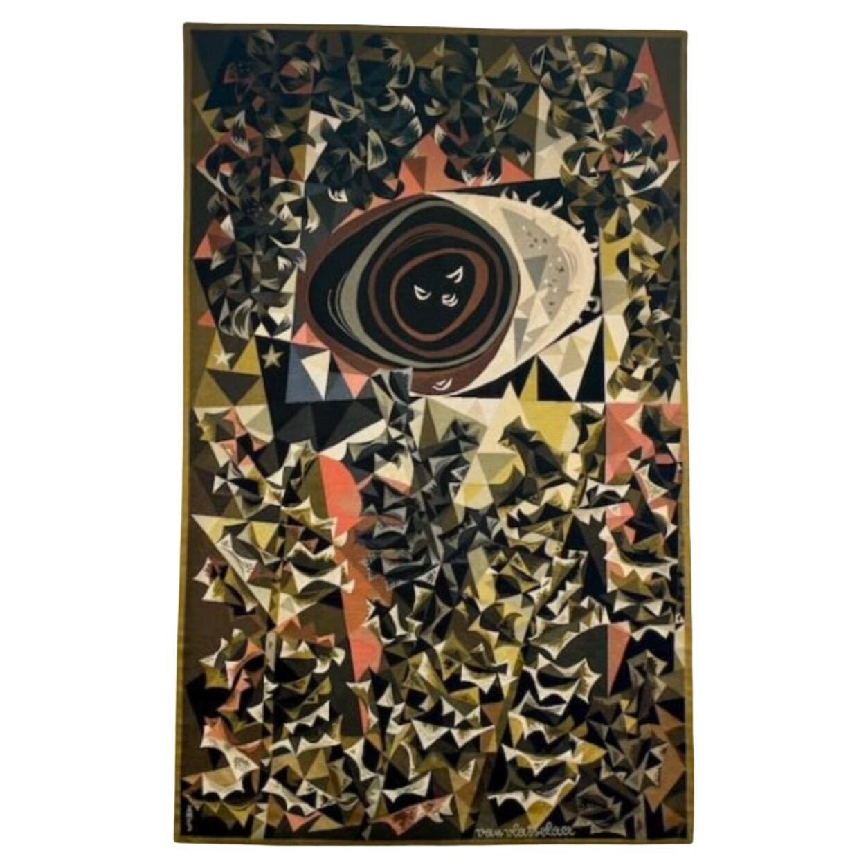 Tapisserie du soleil noir par Julien Van Vlasselaer