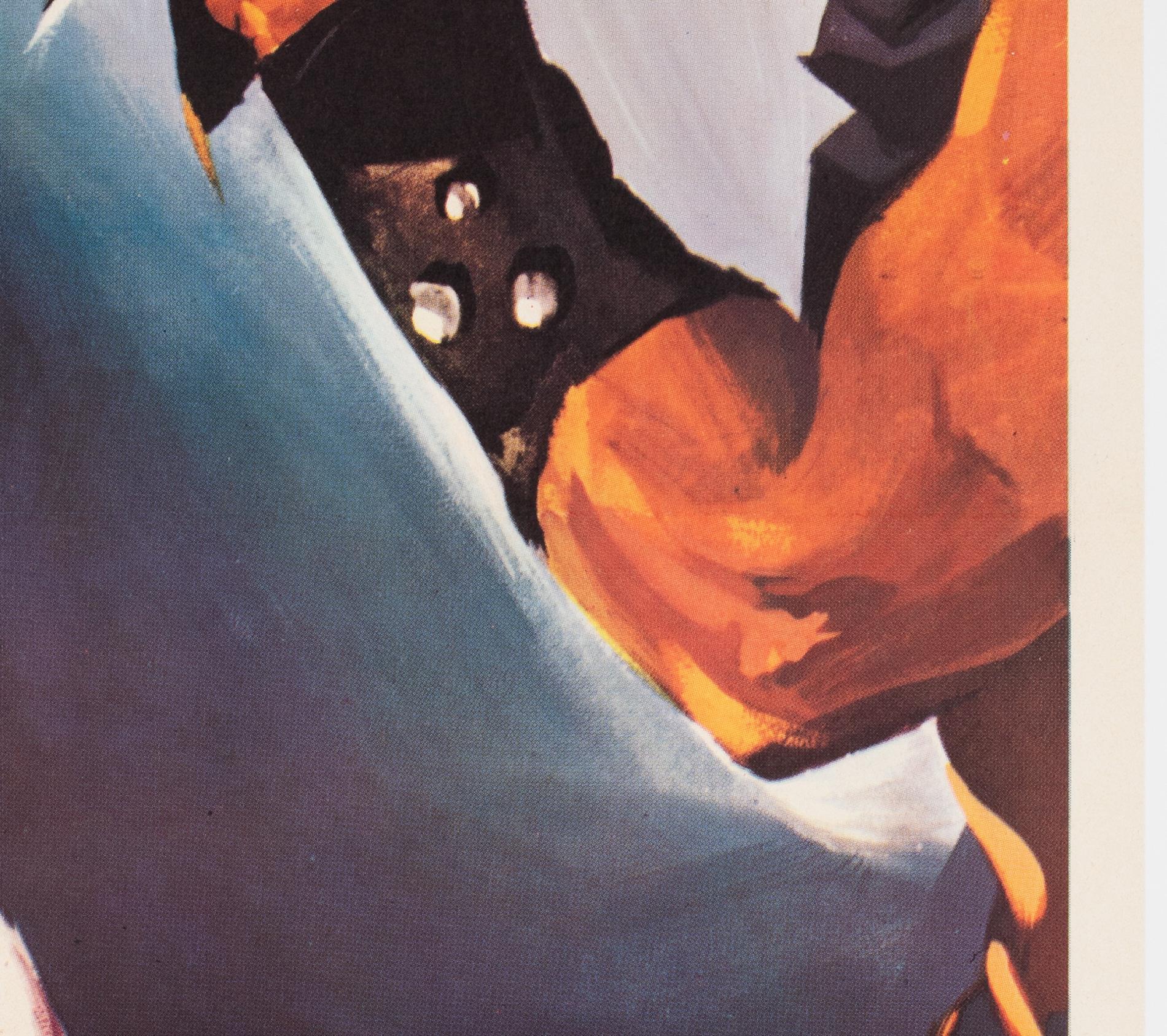 Domingo negro 1961 Cartel de la película francesa Moyenne Lino en venta
