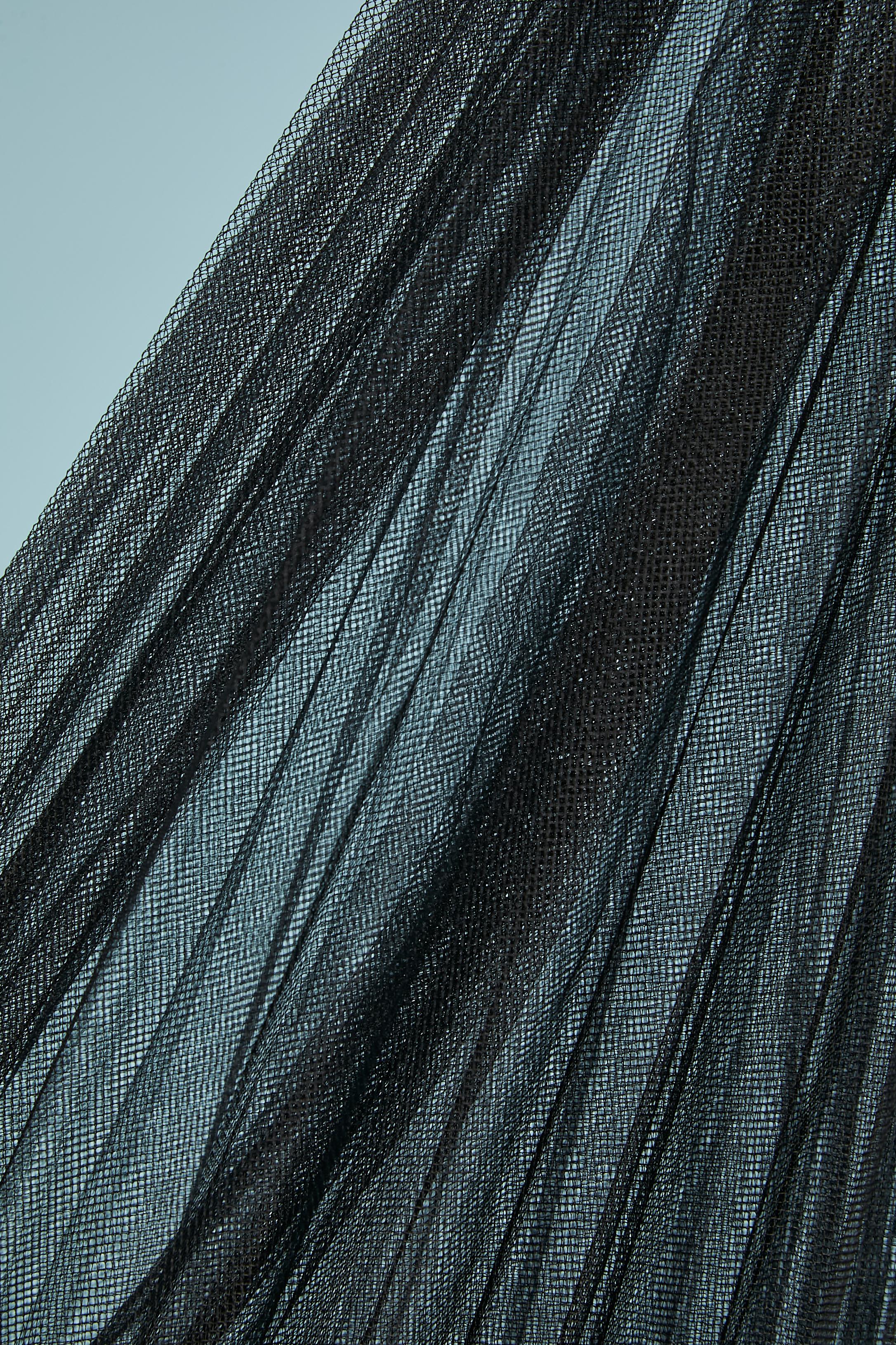 Nero Gonna a pieghe Sunray nera CHRISTIAN DIOR in vendita