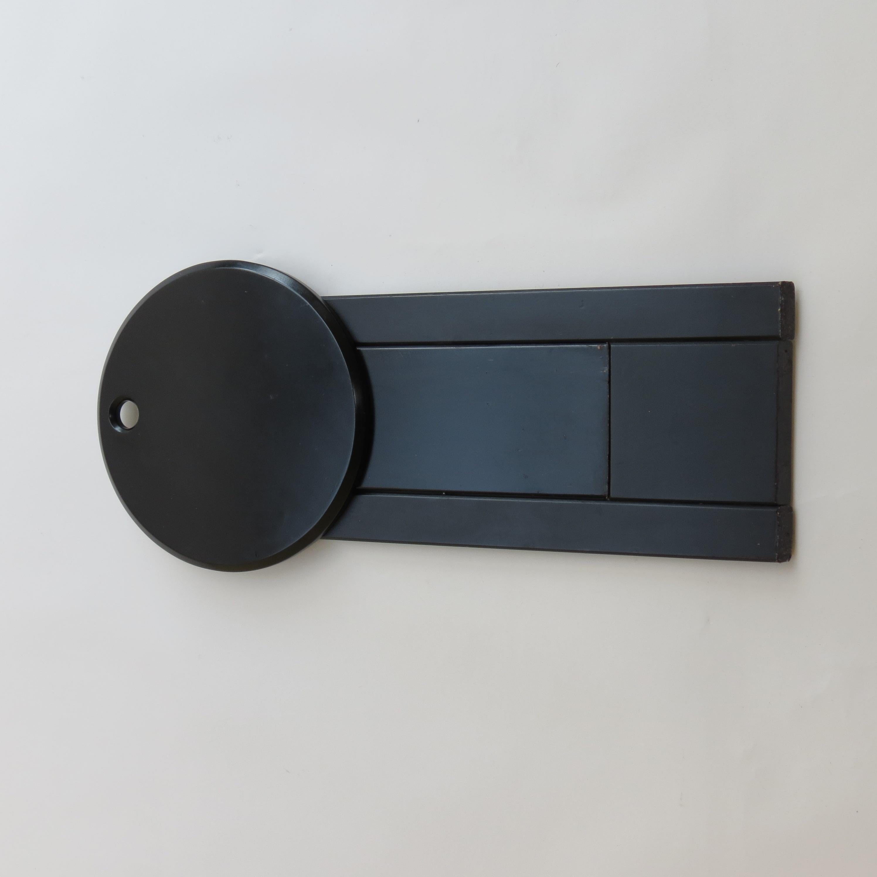 English Black Suzy Folding Stool by Adrian Reed for Princes Design Works