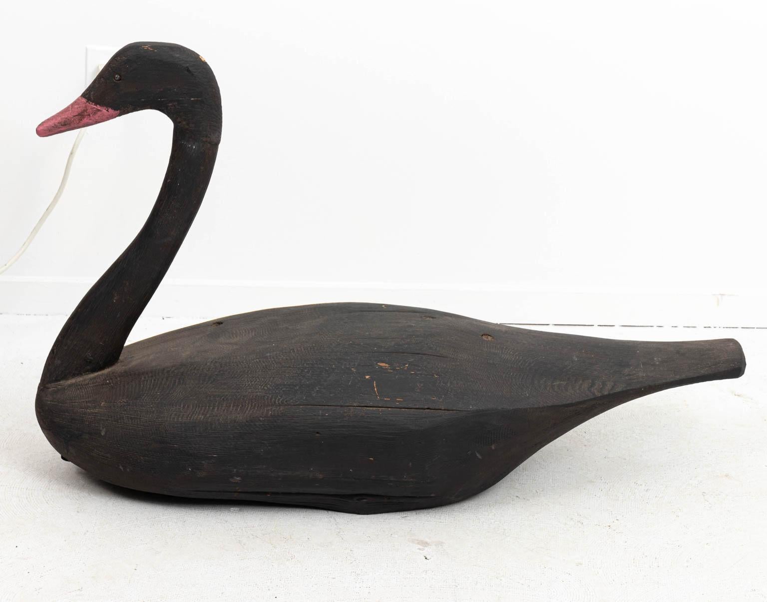 Black Swan Decoy Folk Art 1