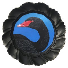 Black Swan Plate by Bill Samios