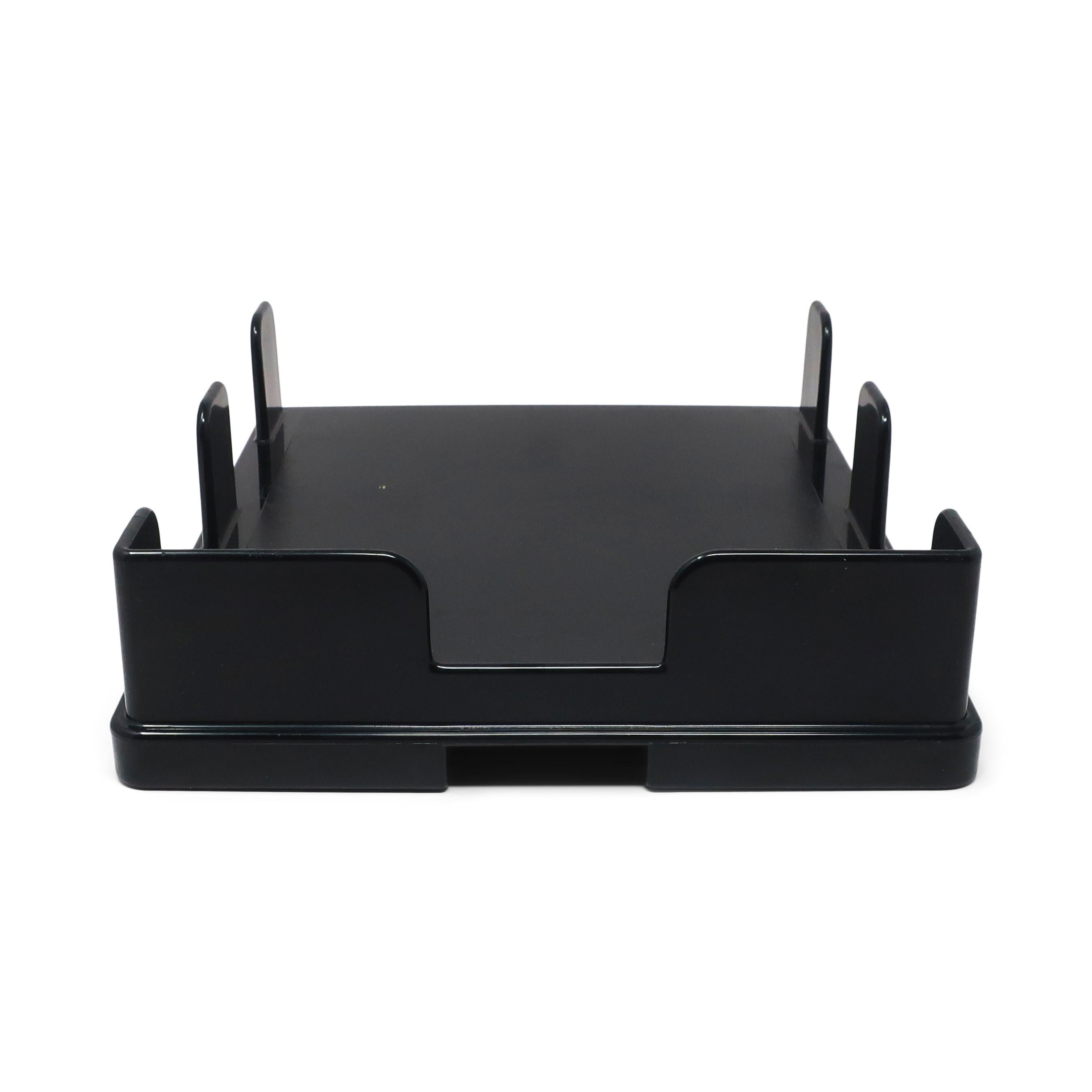20th Century Black Synthesis Letter Tray by Ettore Sottsass for Olivetti