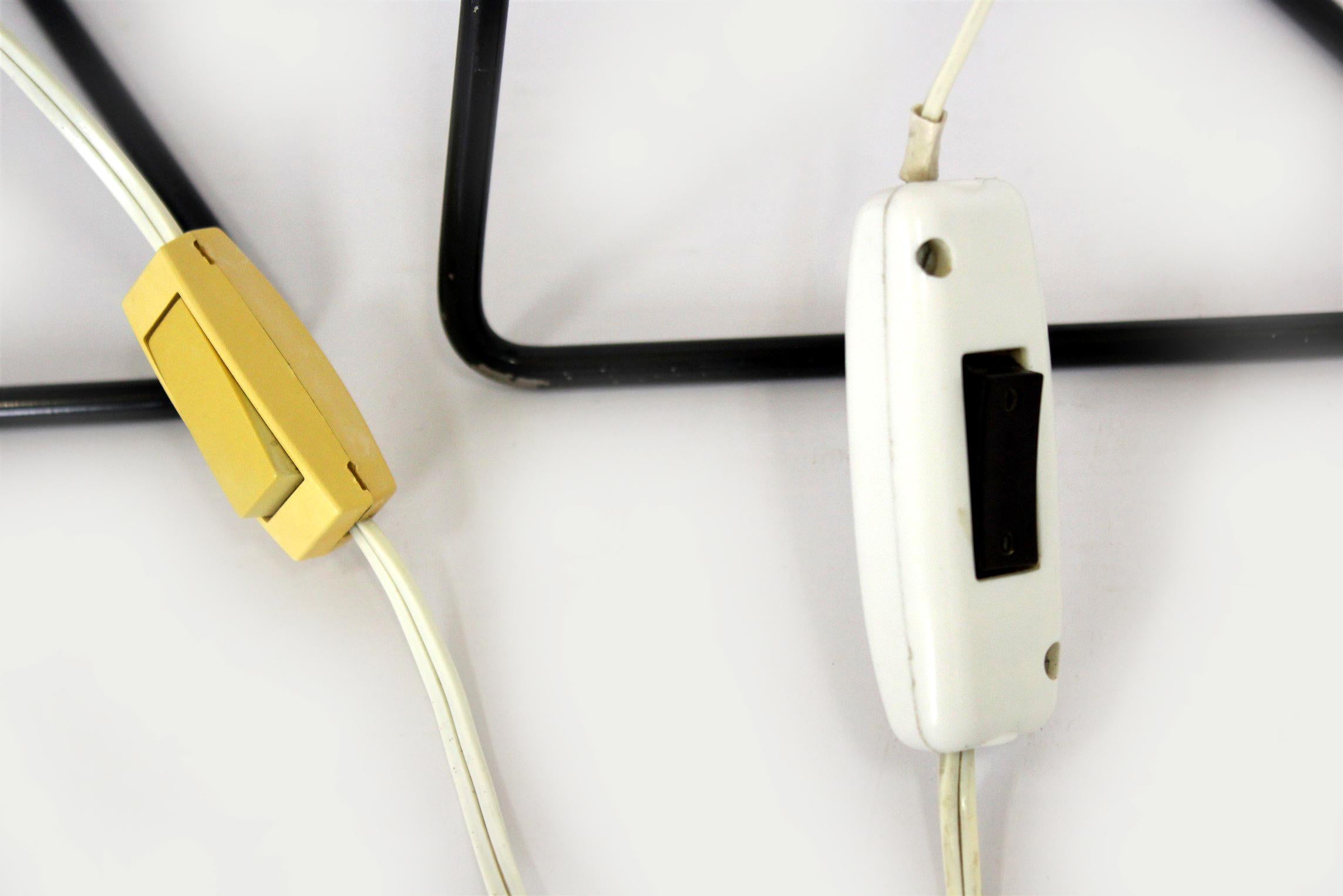 Black Table Lamps by Josef Hurka for Drupol, 1960s, Set of 2 For Sale 6