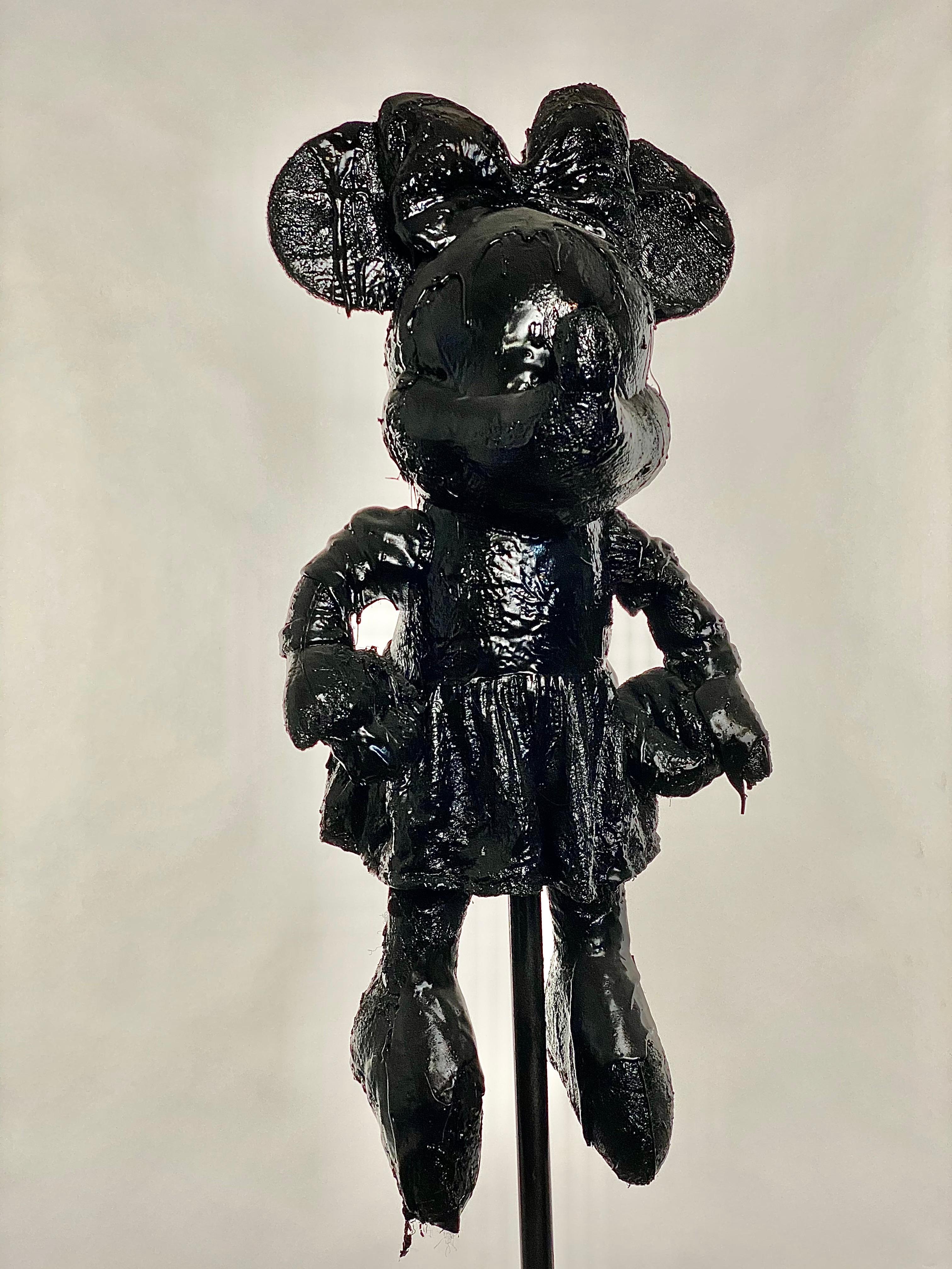 Sculpture TAR Minnie Mouse noire, 21e siècle de Mattia Biagi Neuf - En vente à Culver City, CA