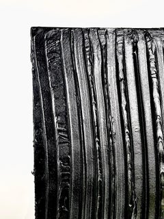 Black Tar Painting, 21st Century by Mattia Biagi