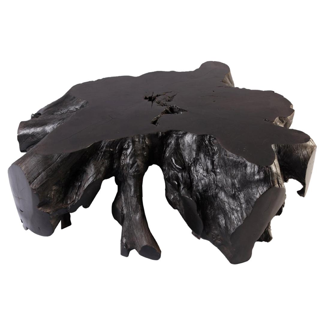 Black Teak Root Coffee Table 7 For Sale