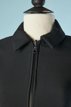 Black technical tailored sleeveless jacket Kenzo Paris SS 2018