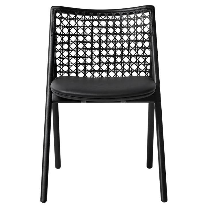 Black Tela Chair by Wentz For Sale