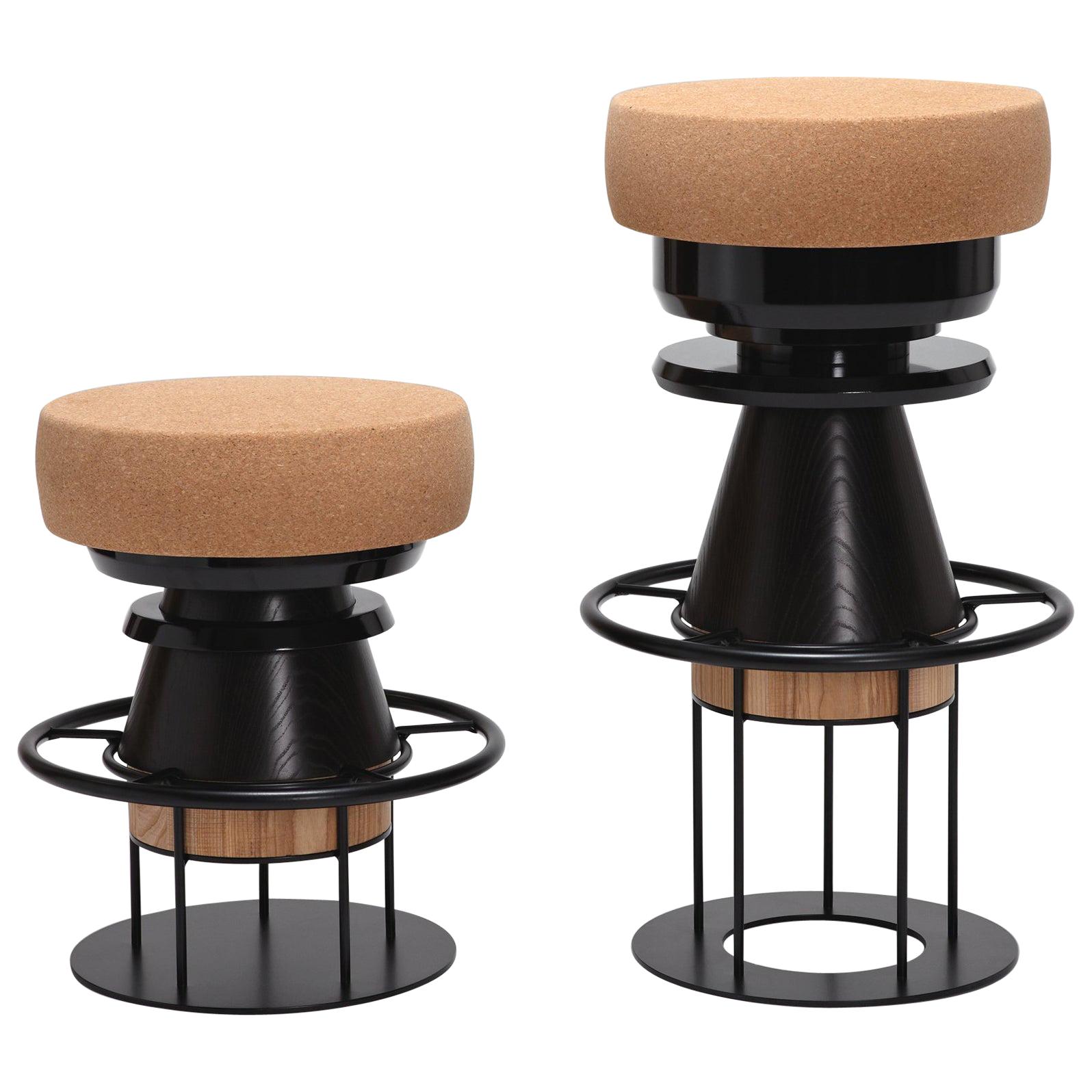 Black Tembo Stool, Note Design Studio