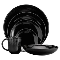 Black Terra Dinnerware Set