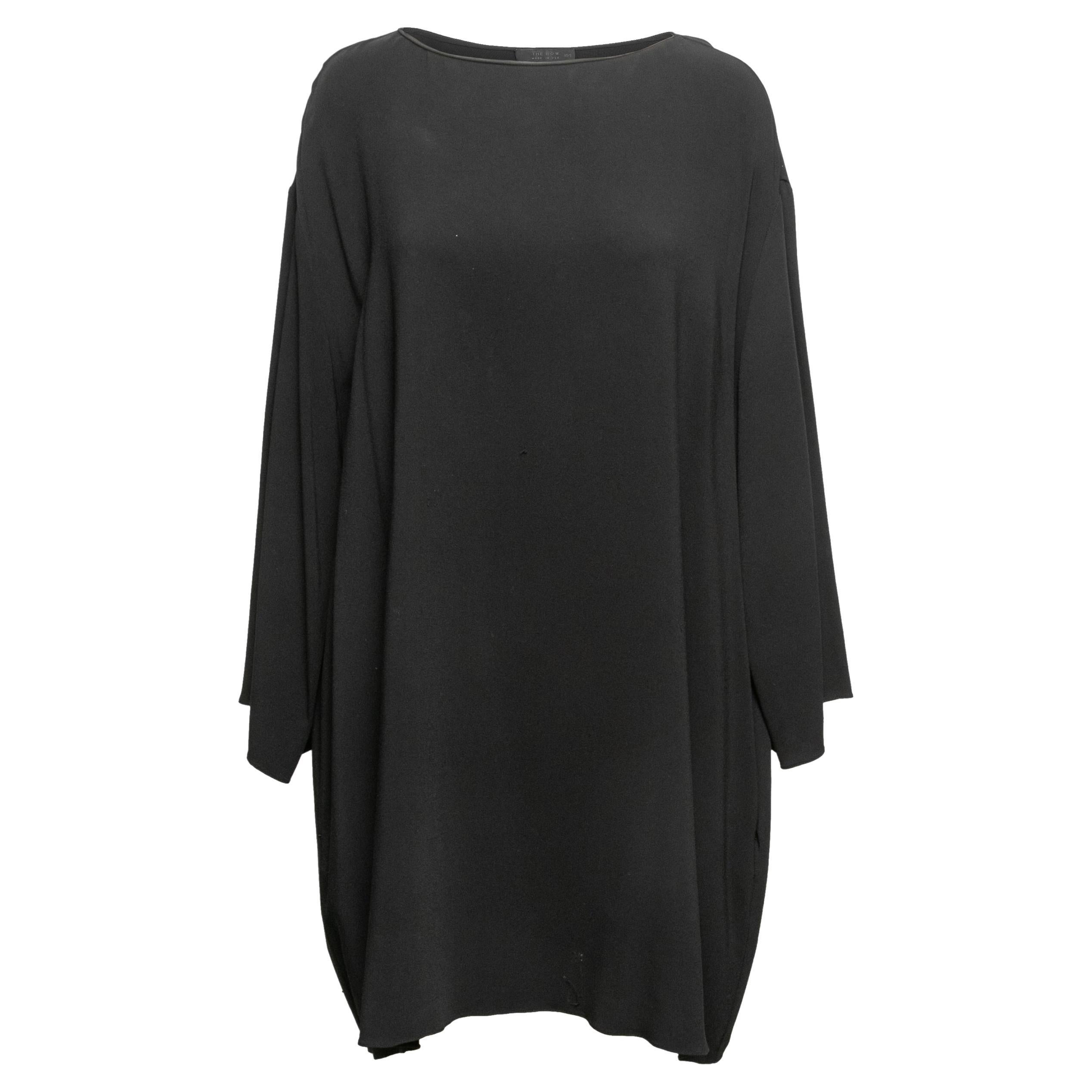Black The Row Bateau Neck Sweater Dress Size XS/S For Sale