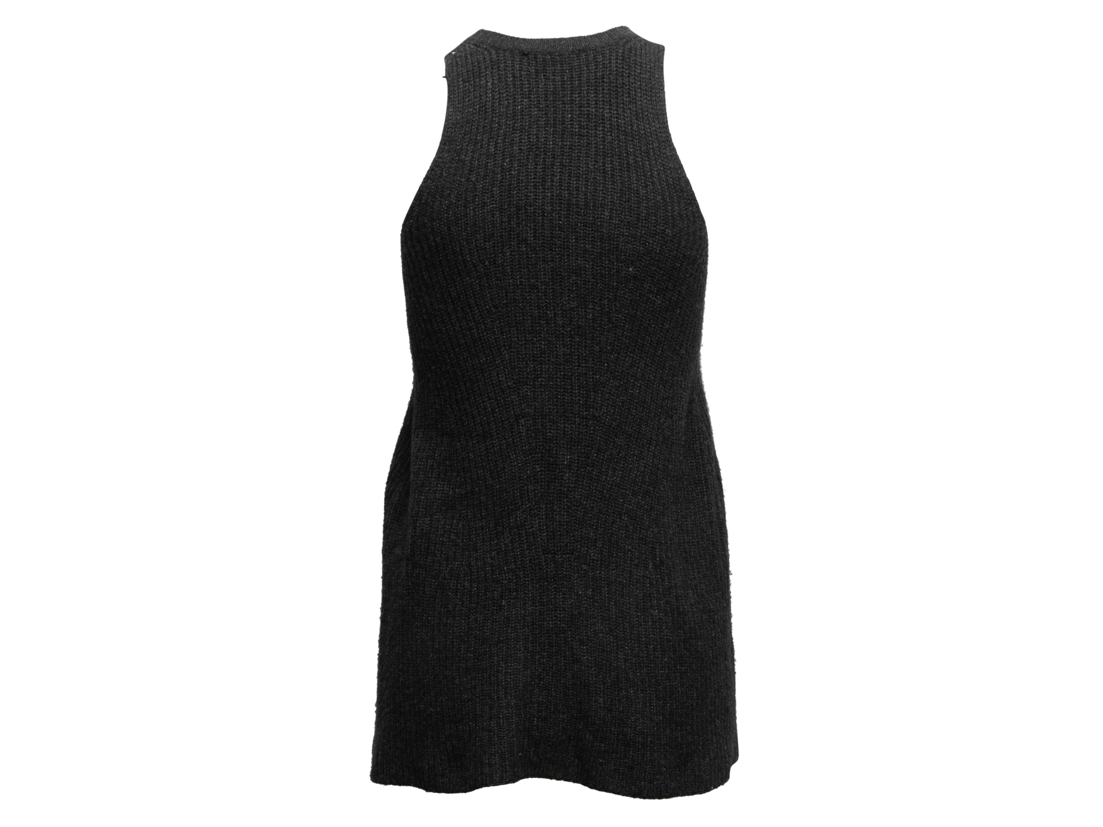 Women's Black The Row Knit Sleeveless Top Size US XS For Sale